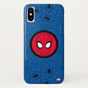 Spider-Man   Head Logo iPhone X Case