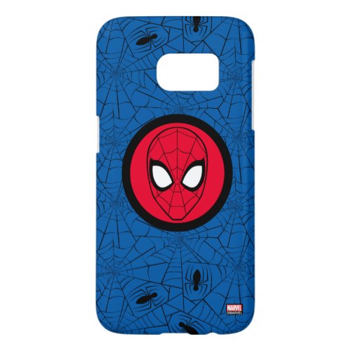 Spider_Man  Head Logo Samsung Galaxy S7 Case