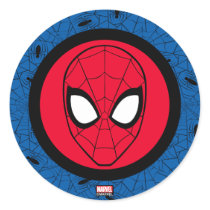 Spider-Man | Head Logo Classic Round Sticker