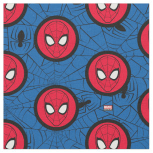 Spider-Man   Head Logo Fabric