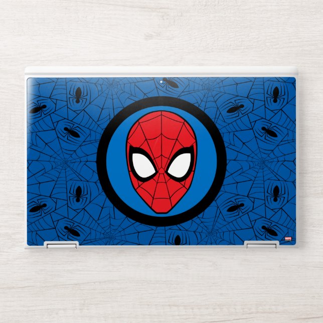 Spider-Man | Head Logo HP Laptop Skin (Front)