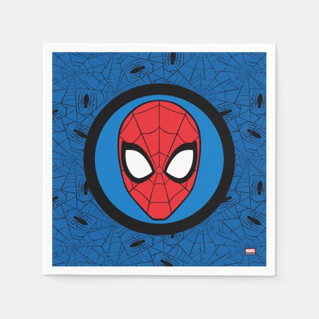 Spider-Man | Head Logo Napkins (Front)