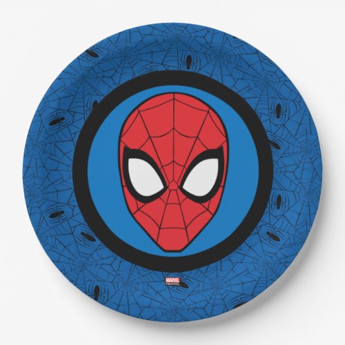 Spider_Man  Head Logo Paper Plates