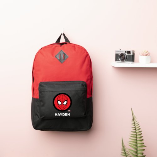 Spider_Man  Head Logo Port Authority Backpack