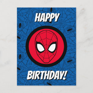 Spider-Man Head Logo Postcard