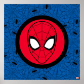 Spider-Man, High-Tech Circuit Character Art Poster