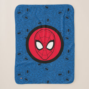 Spider-Man | Head Logo Sherpa Blanket