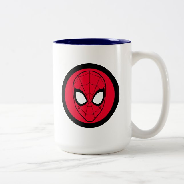 Spider-Man | Head Logo Two-Tone Coffee Mug (Right)