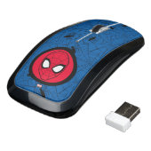 Spider-Man | Head Logo Wireless Mouse (Angled)