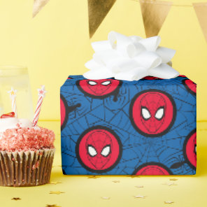 Spider-Man | Head Logo Wrapping Paper