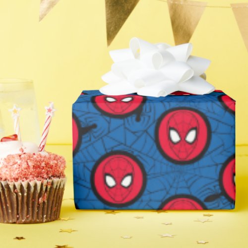 Spider_Man  Head Logo Wrapping Paper
