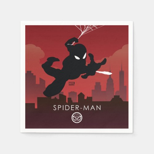 Spider_Man Heroic Silhouette Napkins