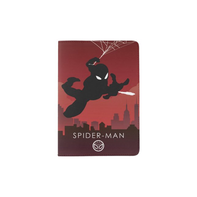 Spider-Man Heroic Silhouette Passport Holder (Front)