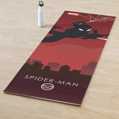 Spider_Man Heroic Silhouette Yoga Mat