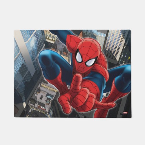 Spider_Man High Above the City Doormat