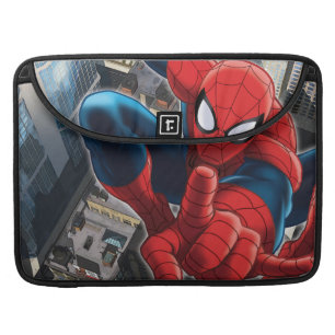 Spider-Man High Above the City MacBook Pro Sleeve