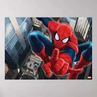 Spider-Man High Above the City Mug, Zazzle