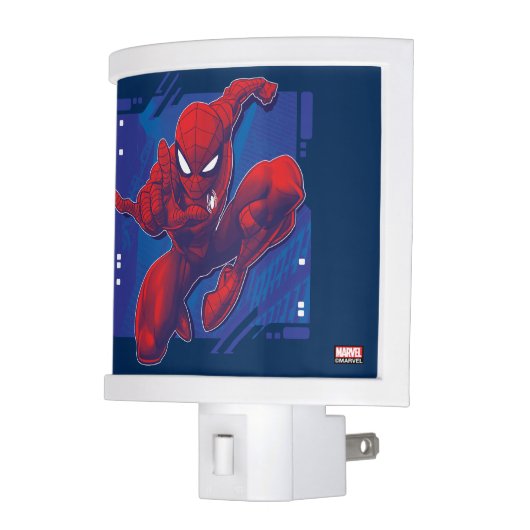 Spider-Man | High-Tech Character Badge Night Light (Left)