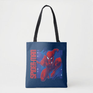 Spider-Man High-Tech Character Badge Tote Bag