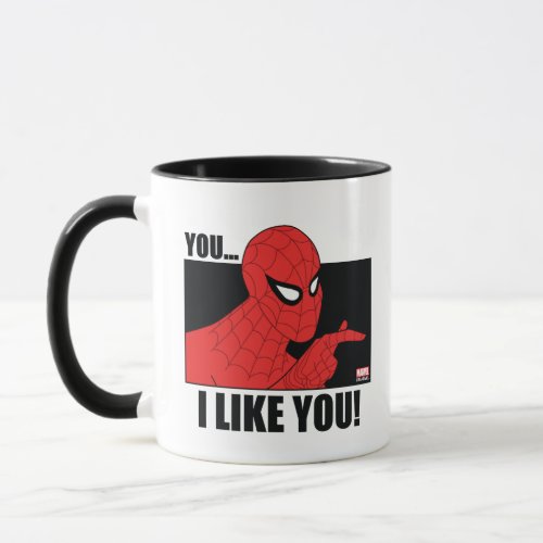 Spider_Man I Like You Meme Graphic Mug