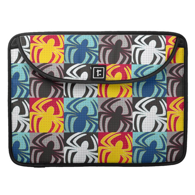Spider-Man Icon Pattern Sleeve For MacBook Pro (Front Closed)