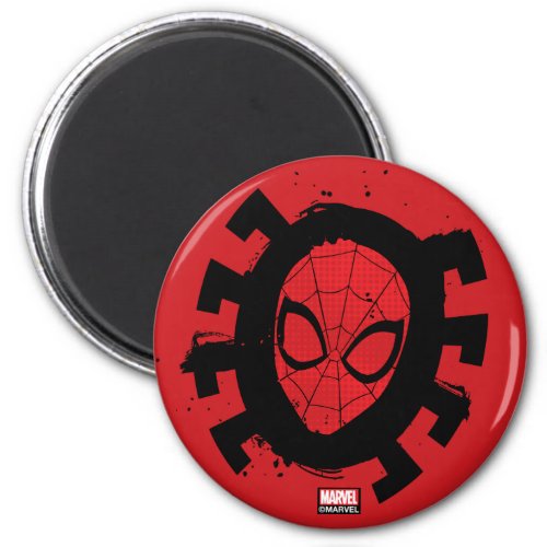 Spider_Man  Iconic Graphic Spider Pattern Magnet