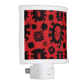Spider-Man | Iconic Graphic Spider Pattern Night Light (Right)