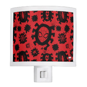 Spider-Man   Iconic Graphic Spider Pattern Night Light