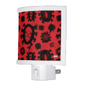 Spider-Man | Iconic Graphic Spider Pattern Night Light (Left)