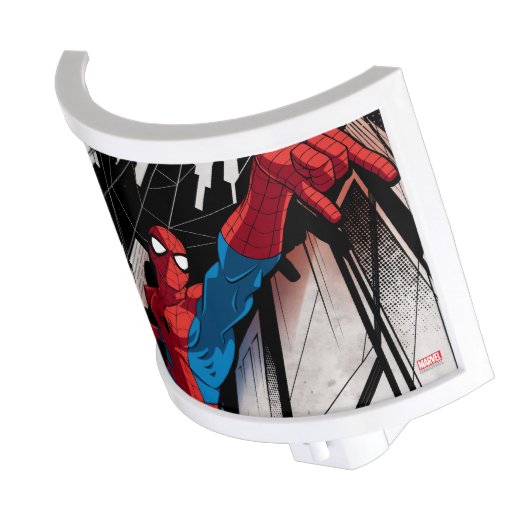 Spider-Man In Abstract City Night Light (Angled)