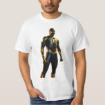  Spider-Man in Black &amp; Gold Portrait T-shirt