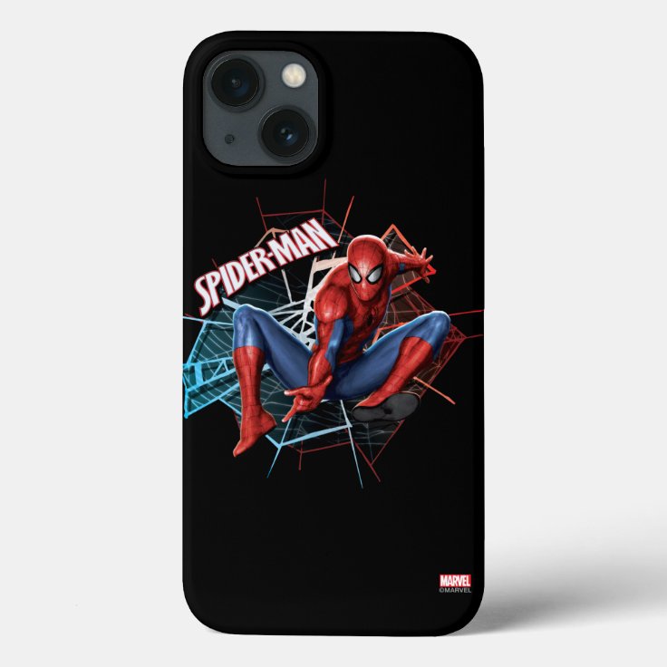 Spider Man In Fractured Web Graphic Case Mate Iphone Case Zazzle 4588