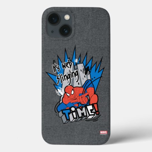Spider_Man Its Web Slinging Time iPhone 13 Case