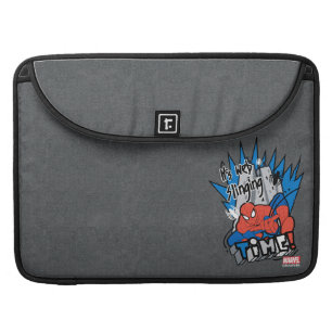 Spider-Man It's Web Slinging Time MacBook Pro Sleeve