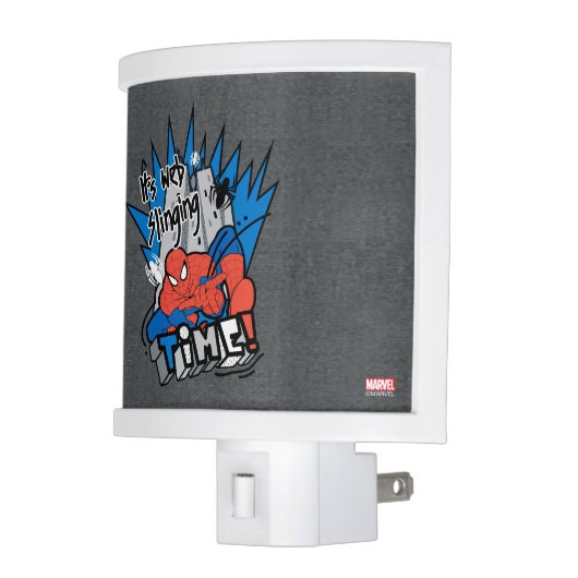 Spider-Man It's Web Slinging Time Night Light (Left)