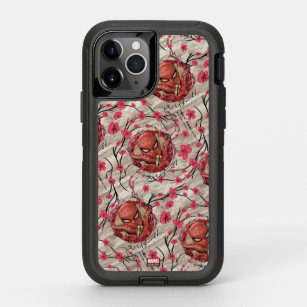 Spider-Man Japan   Cherry Blossom Pattern OtterBox Defender iPhone 11 Pro Case