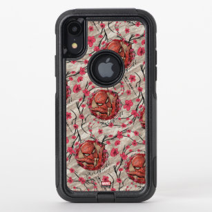 Spider-Man Japan   Cherry Blossom Pattern OtterBox Commuter iPhone XR Case