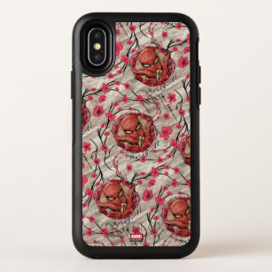 Spider-Man Japan   Cherry Blossom Pattern OtterBox Symmetry iPhone XS Case