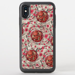 Spider-Man Japan   Cherry Blossom Pattern OtterBox Symmetry iPhone XS Max Case
