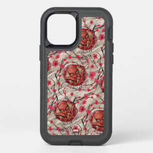 Spider-Man Japan   Cherry Blossom Pattern OtterBox Defender iPhone 12 Case
