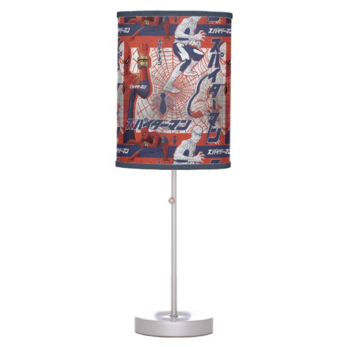 Spider_Man Japan  Heroic Pose Pattern Table Lamp