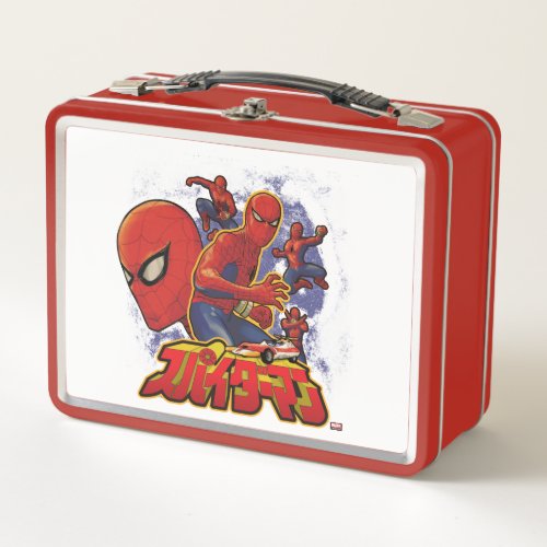 Spider_Man Japan  Spider_Man TV Show Graphic Metal Lunch Box