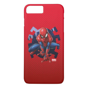 Spider-Man Leaping Out Of Spider Graphic iPhone 8 Plus/7 Plus Case