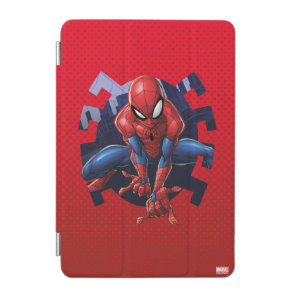 Spider-Man Leaping Out Of Spider Graphic iPad Mini Cover