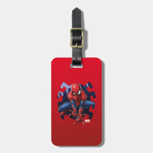 Spiderman luggage tag sale