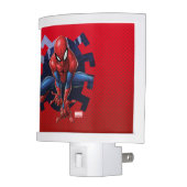 Spider-Man Leaping Out Of Spider Graphic Night Light (Left)