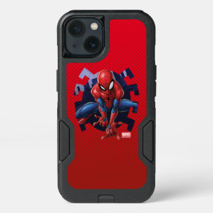 Spider-Man Leaping Out Of Spider Graphic iPhone 13 Case