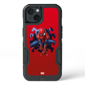 Spider-Man Leaping Out Of Spider Graphic iPhone 13 Case