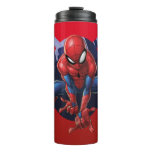 Spider-Man Leaping Out Of Spider Graphic Thermal Tumbler