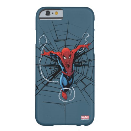 Spider_Man Leaping With Webbing Barely There iPhone 6 Case